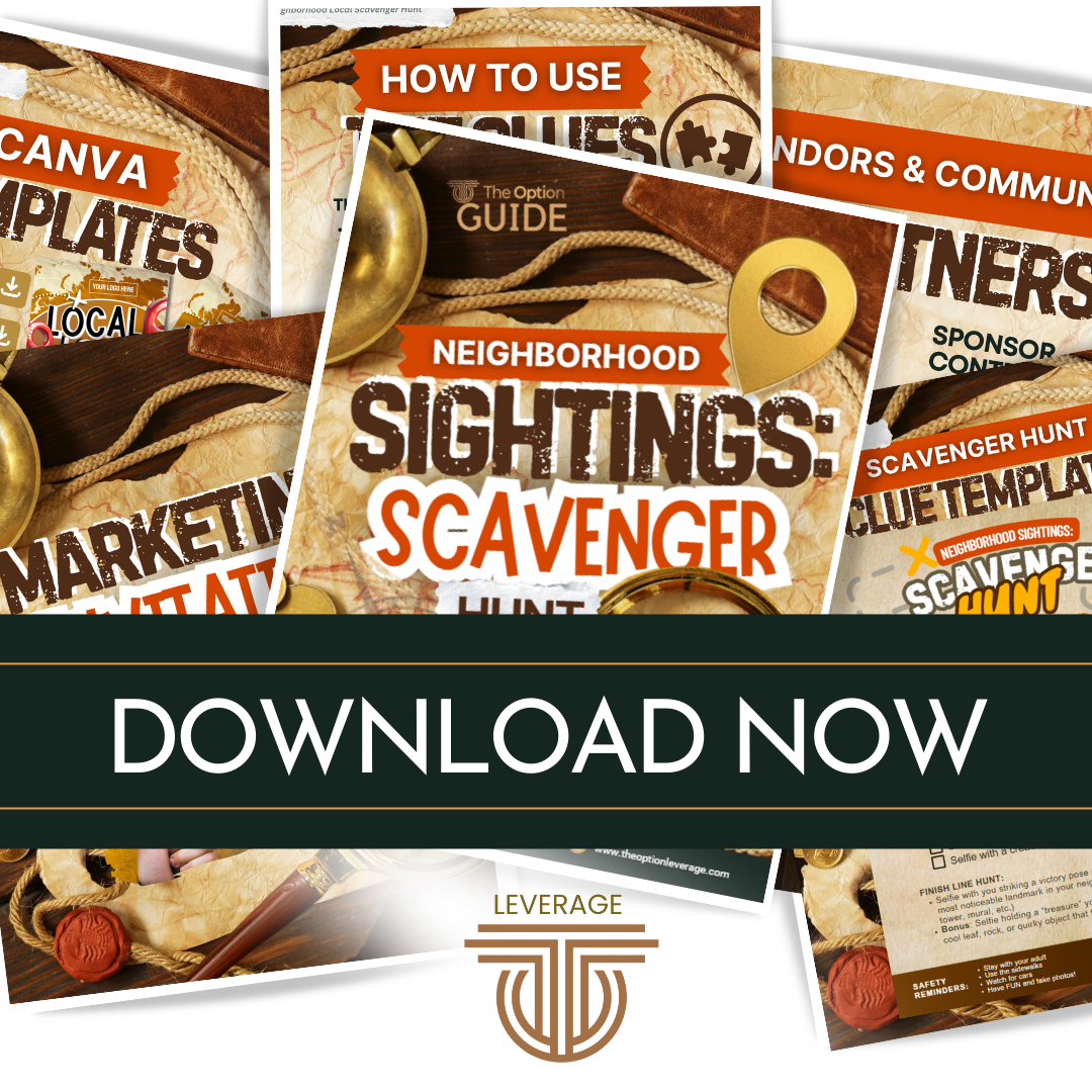 Neighborhood Sightings: Local Scavenger Hunt Event Guide