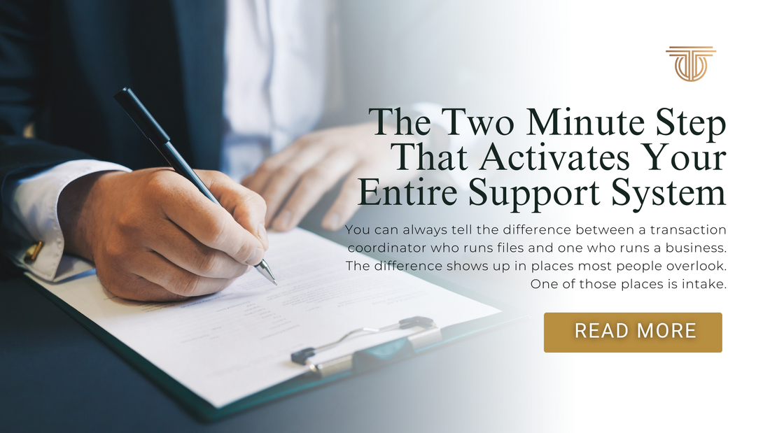 The Two Minute Step That Activates Your Entire Support System