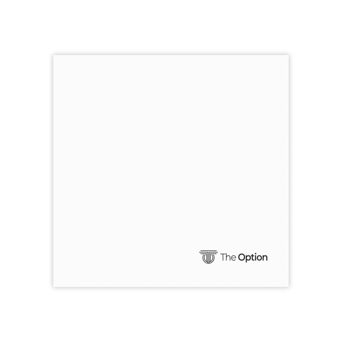 The Option Post-it® Note Pads