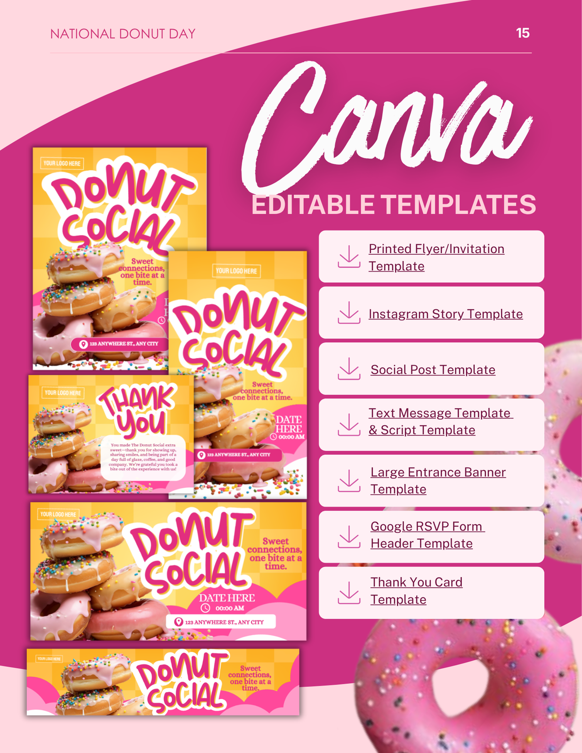 National Donut Day Event Guide